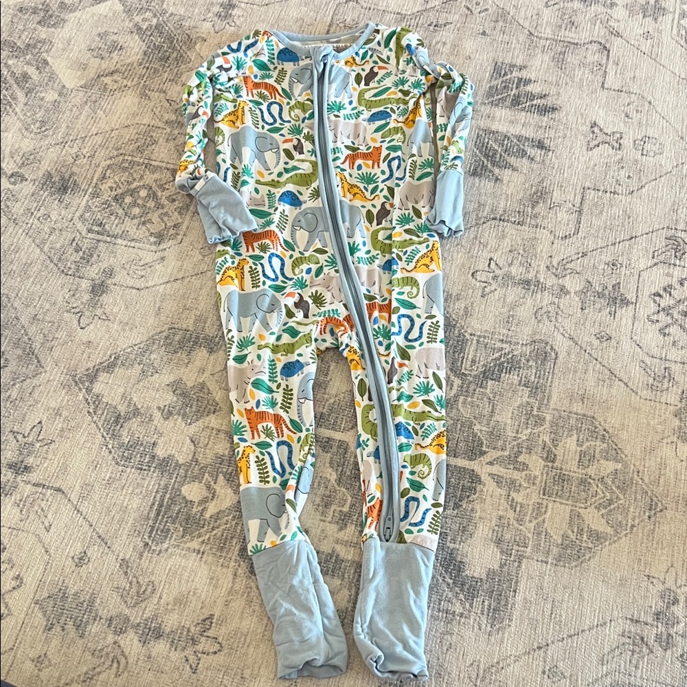 Little Sleepies Jungle Safari Kids Footie